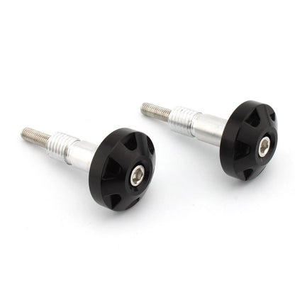 2 x Black Handlebar Grip Ends for BMW RnineT Pure (2014-2023)