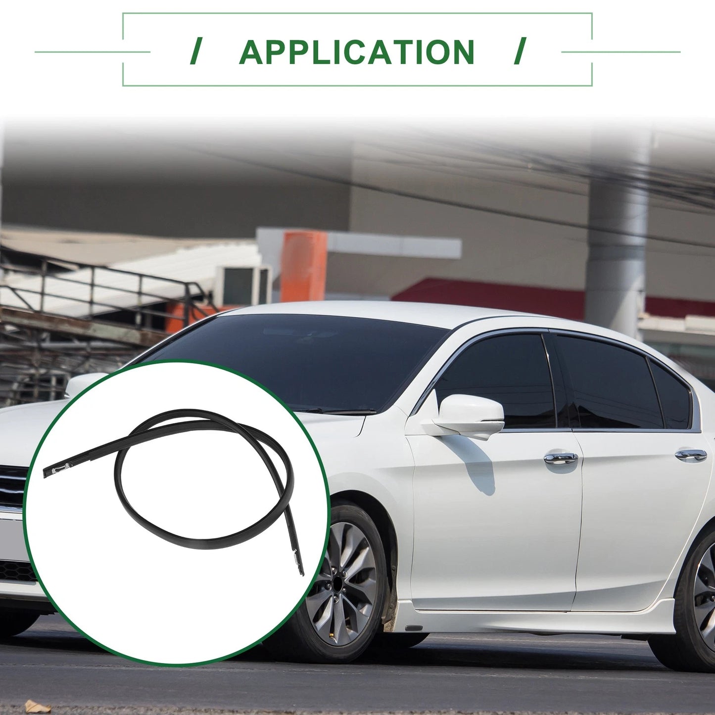 1pc Right Side Roof Sealing Strip Sunroof Trim for Honda Acura TSX (2009-2014)