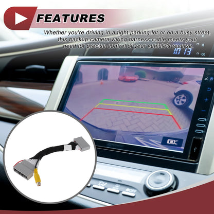 Rear View Camera Adapter Wire Harness Cable for Honda CR-V (2012-2017)