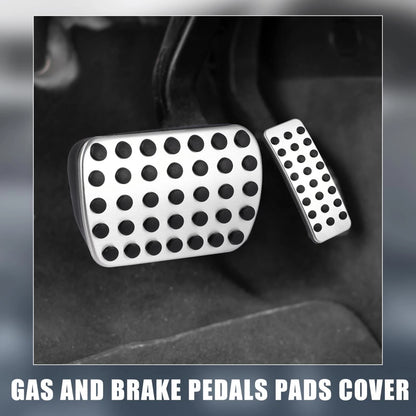 2 x Gas Brake Pedal Pads Covers for Mercedes-Benz GLE GLS ML GL 350 (2013-2019)