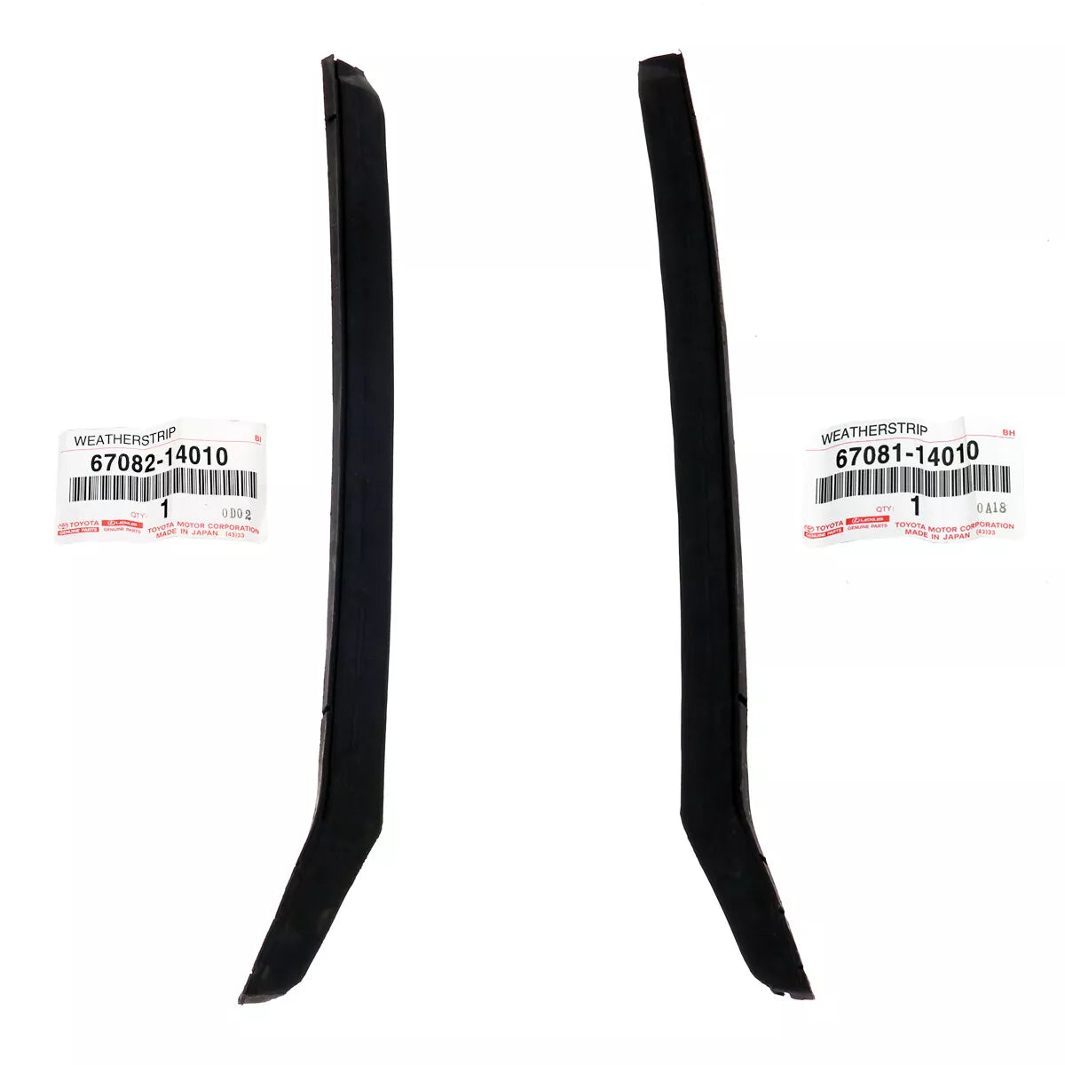 Weatherstrips Seal for Toyota Celica TA22/TA23/RA21 Quarter Window 1970-1977