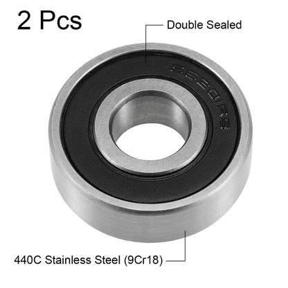 Deep Groove Ball Bearings 12x32x10mm 2 x for Bearings