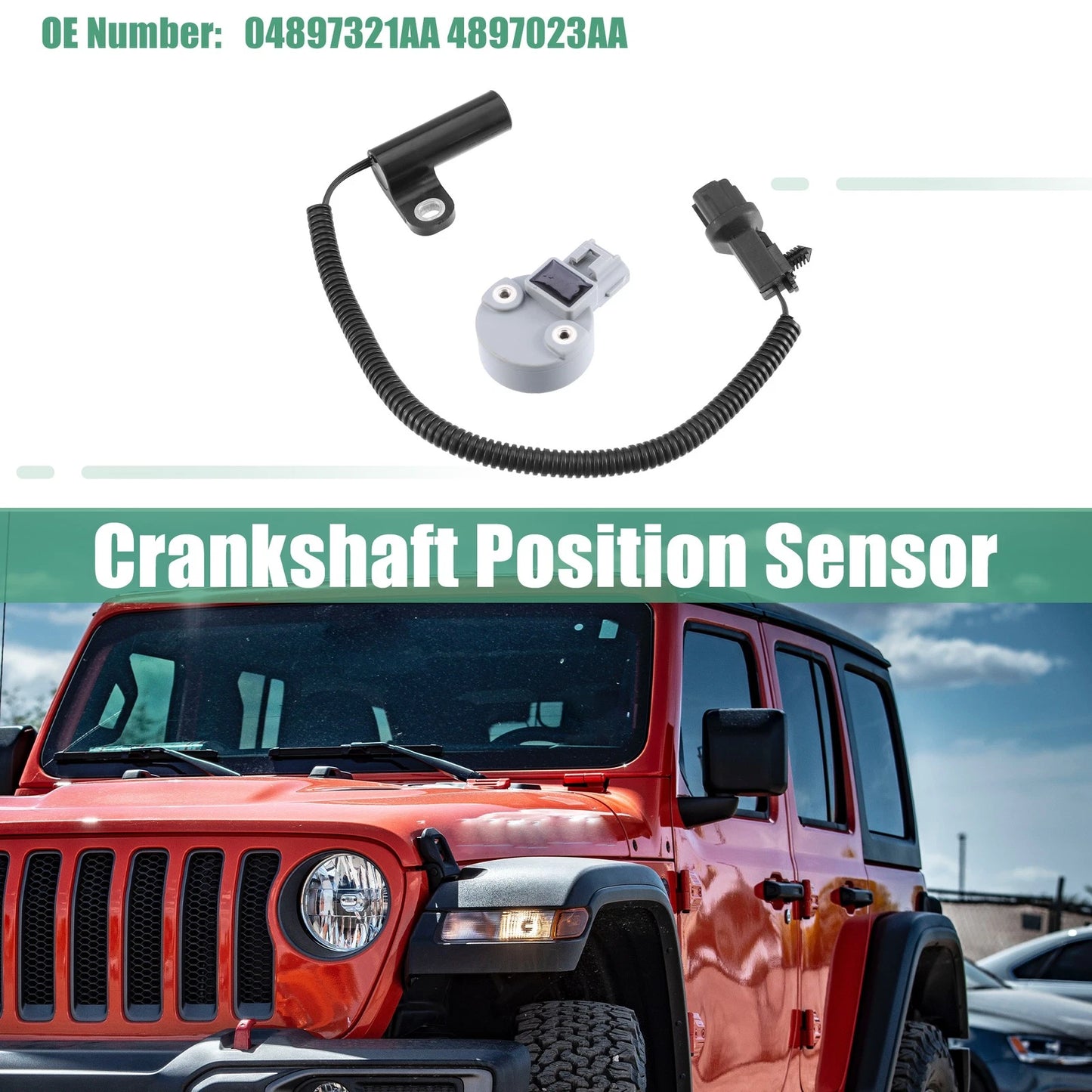 Engine Crankshaft Position Sensor for Jeep (2007-2018)