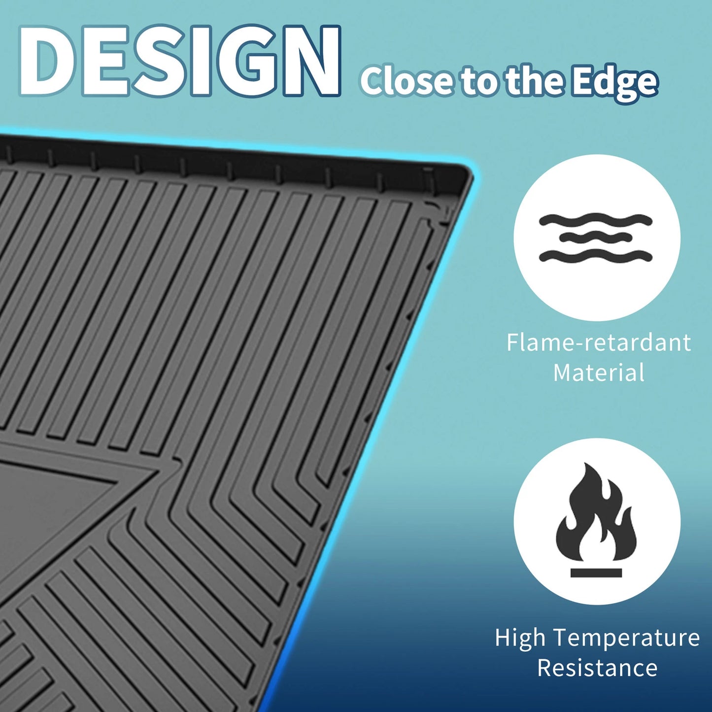 Flat Face Cargo Liner for Porsche Cayenne (TPE) (2018-2024)