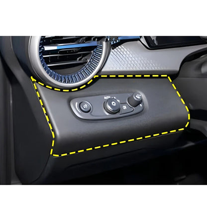 Wooden Grain Headlight Button Switch Cover Trim for Chevy Trax (2024-2025)