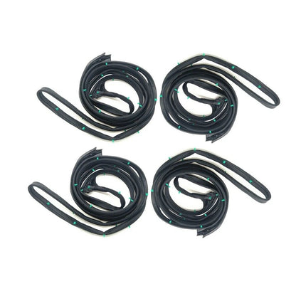 4 x Rubber Door Weather Strip Seals for Honda Accord Sedan (2003-2007)