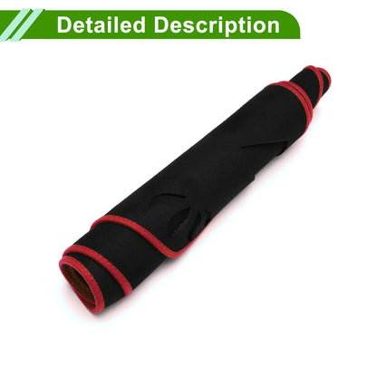 Dash Cover Mat for Mitsubishi Outlander 3 PHEV GN0W Black Red (2013-2023)