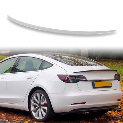 Rear Boot Spoiler for Tesla Model 3 Sedan (2017-2023) Silver