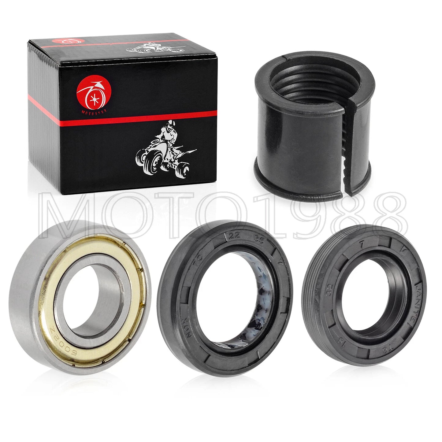 Steering Shaft Bushing Oil Seal Bearing Kit for Polaris Outlaw 50, Sportsman 90 (2003–2011)
