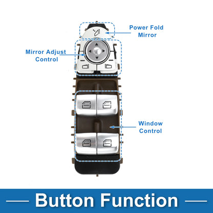 Power Window Switch for Mercedes-Benz E-Class (2003-2009)