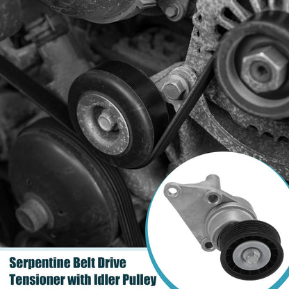 Set Drive Belt Tensioner Idler Pulley Assembly for Chevy Avalanche
