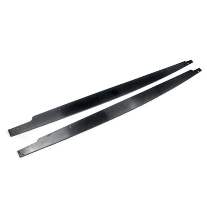 2 x Side Skirt Extensions for 2005-2013 BMW 3 Series E90 E92 E93 M3 Black