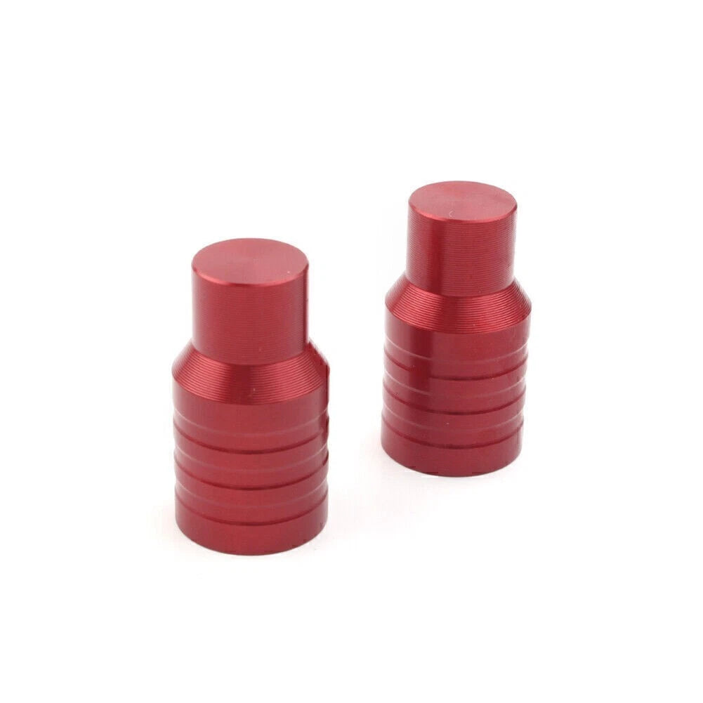 Red Valve Stem Dust Caps for Auto Motor Wheel Tire Car Accessories