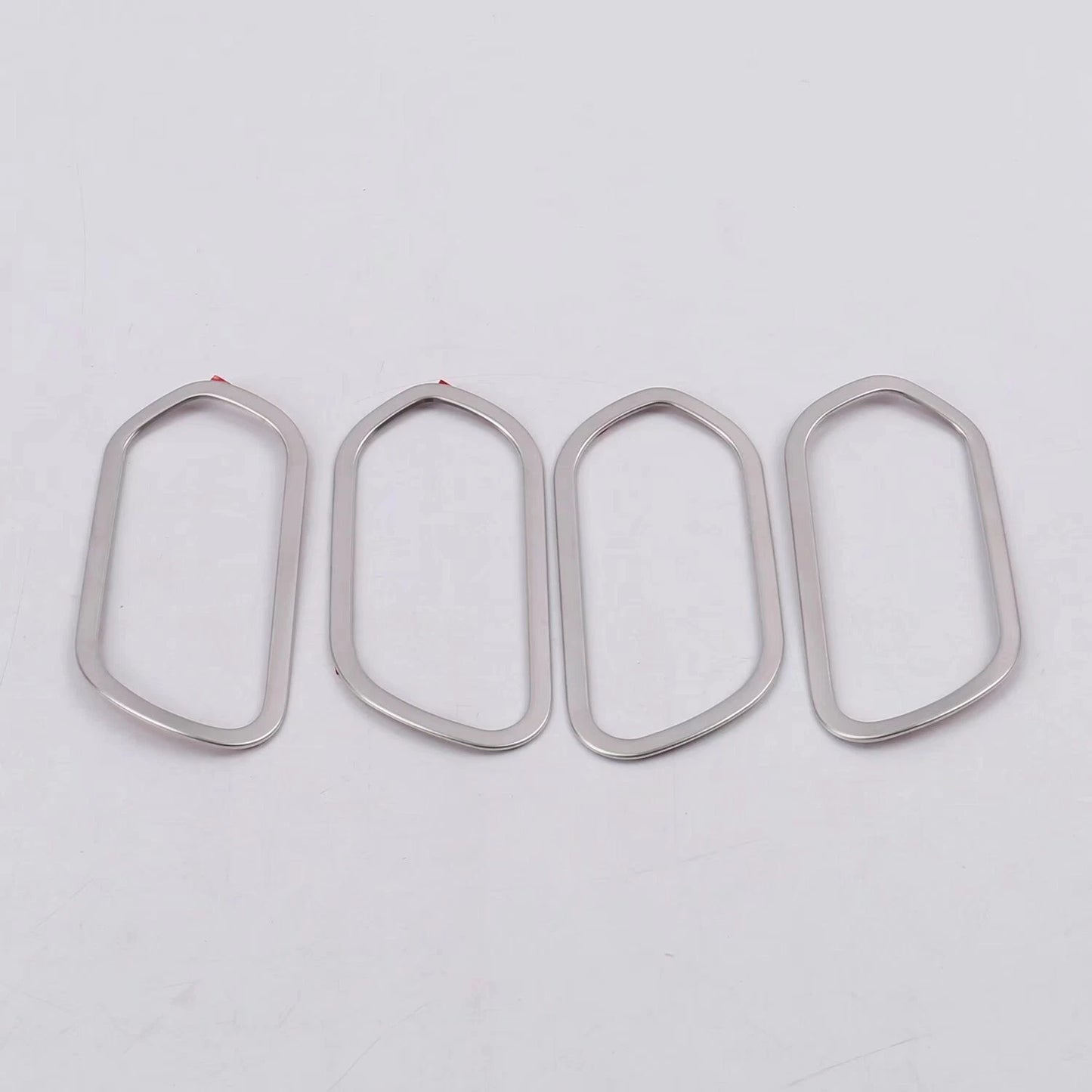 Inner Door Handle Ring Cover Trim for Nissan Kicks 2016-2020 Steel Matte