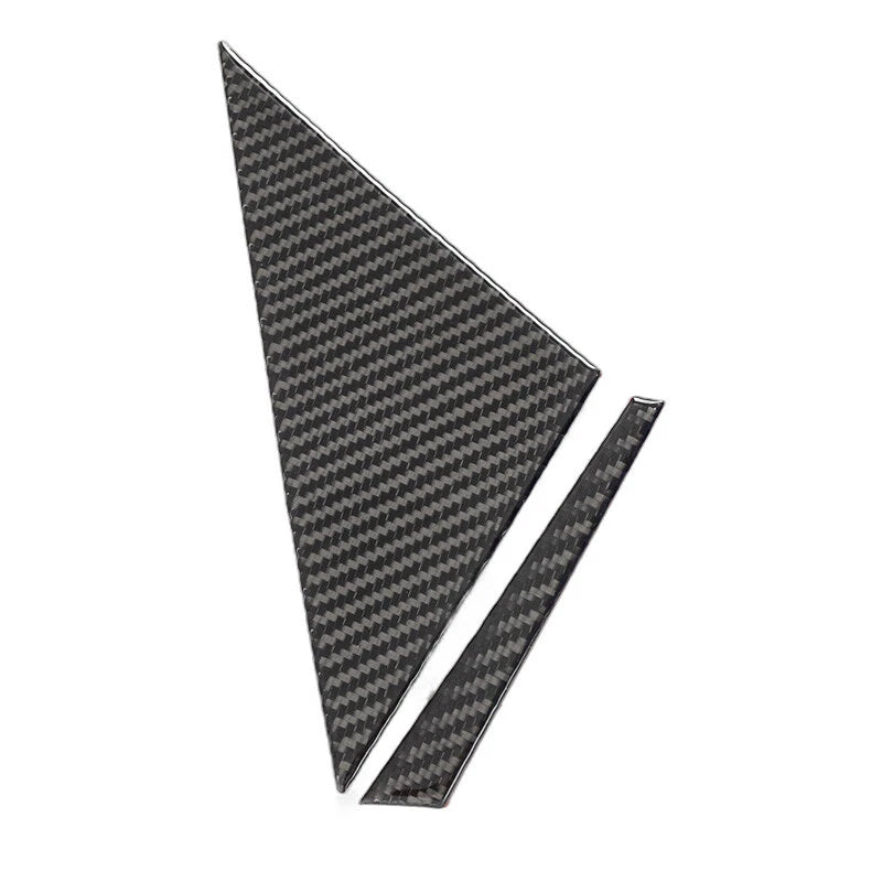 A Pillar Front Triangle Trim Cover Carbon Fiber for Corvette C8 (2020-2024)