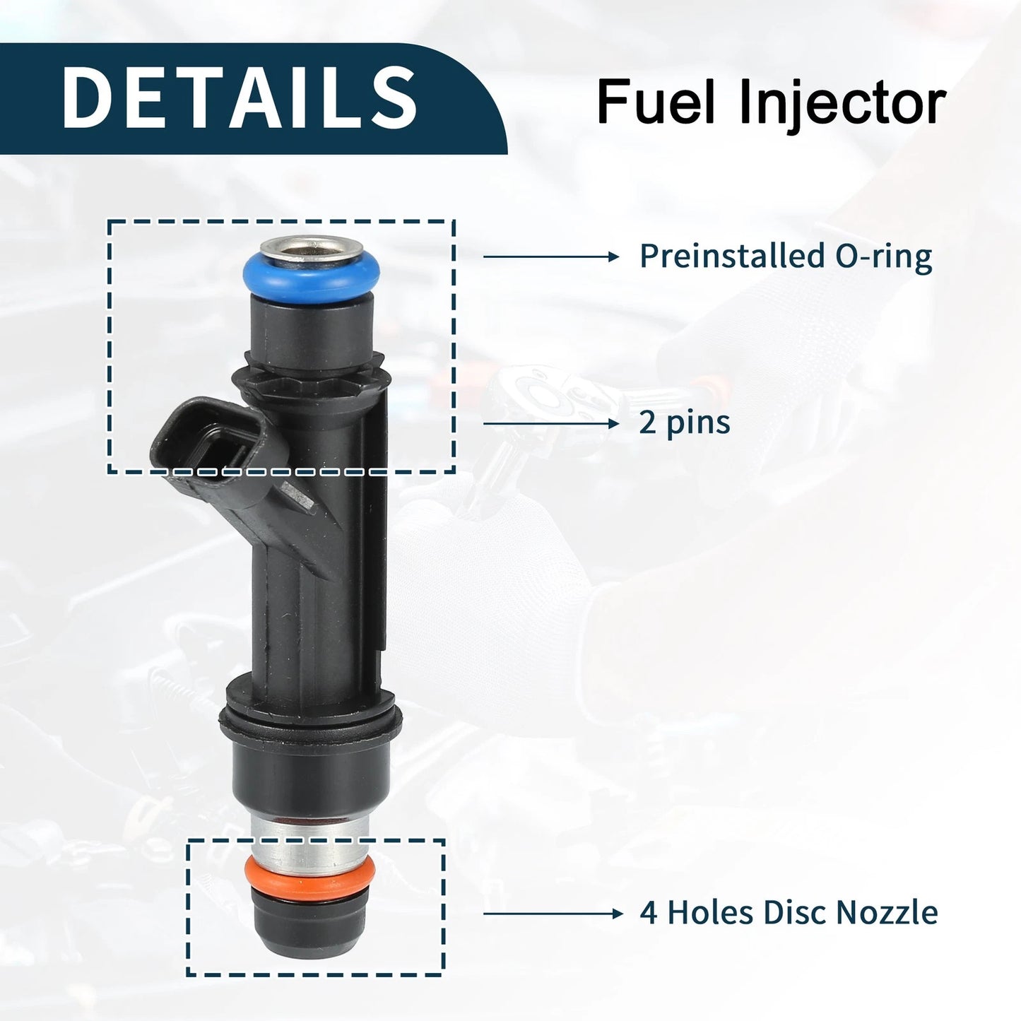 4.2L Fuel Injector for Chevrolet Trailblazer (2006 - 2007)