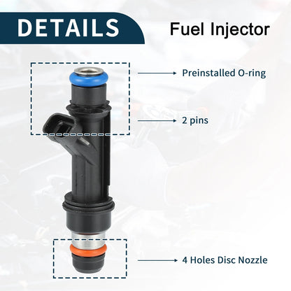 4.2L Fuel Injector for Chevrolet Trailblazer (2006 - 2007)