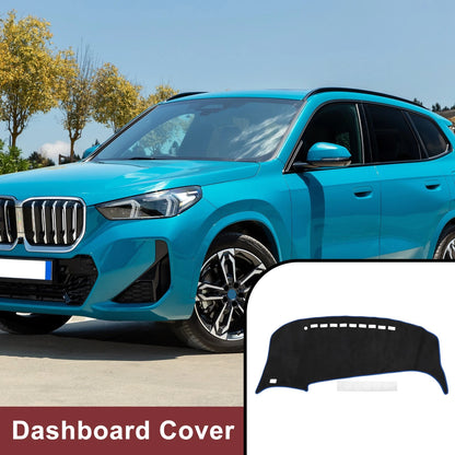 Dash Cover Mat Pad Black Blue for Toyota Estima 50 series (2006–2019)