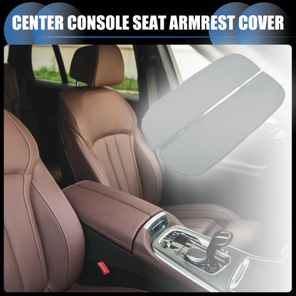 Armrest Protector Cover Pad for BMW X5 X6 (2010-2018) - 1 Pair Neoprene Gray
