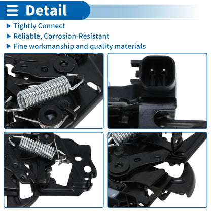 Hood Latch Assembly for Ford Focus 2012-2023 - 1 x Quality Replacement Part