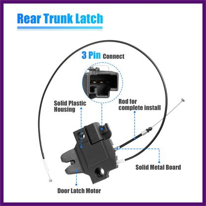 Trunk Latch Lock Actuator Motor for Lexus IS F IS350 IS250 (2006-2013)