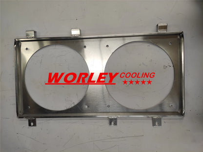 Aluminum Shroud + Fans for Subaru Impreza/WRX/STI Turbo (2008-2013)