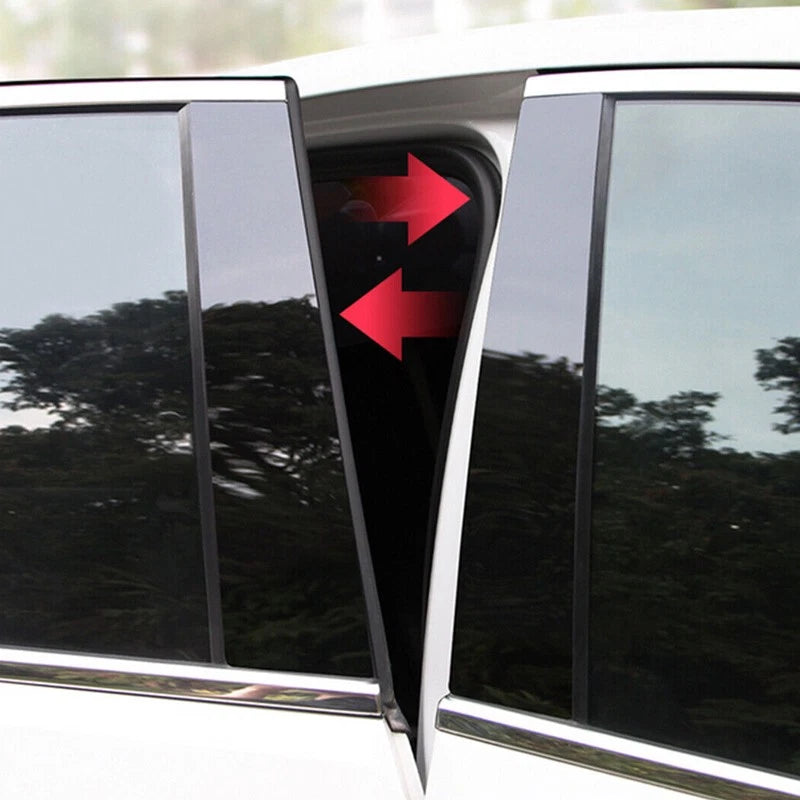 Window Pillar Post Molding Trim Kit for Honda Acura TL (2004-2008)