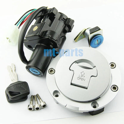 Ignition Key Switch Fuel Cap Seat Lock Set for Honda CBF500 CBF1000 (2004-2010)