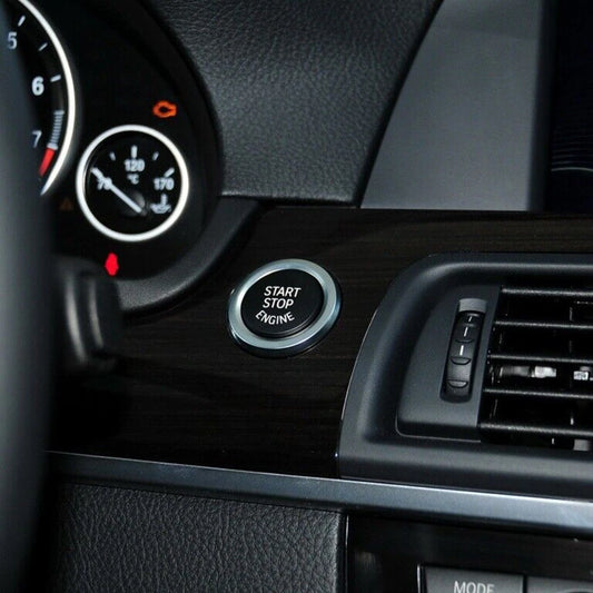 1PC Black Stop Engine Button Switch Cover for E70 X6 E71 E84 X3
