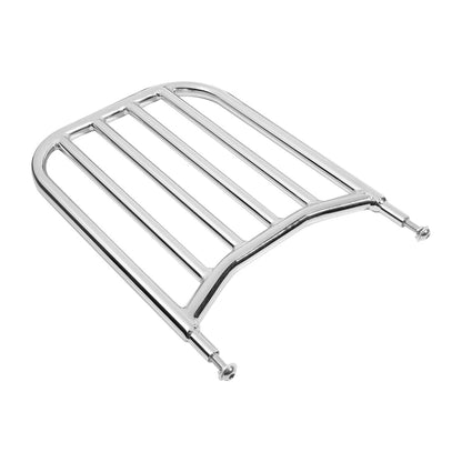 Chrome Backrest Sissy Bar Luggage Rack for Indian Chief Classic Chieftain (14-23)