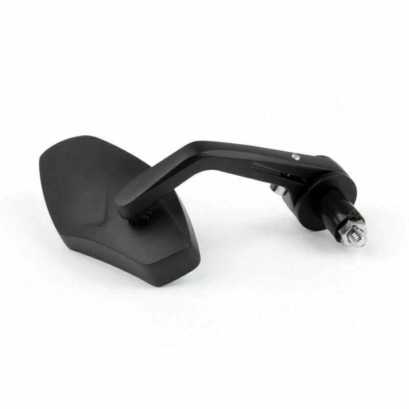 7/8" Aluminum Rearview Mirrors for Motorcycle Black (F2)