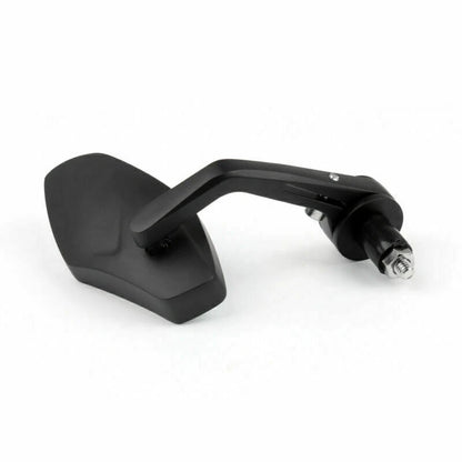 7/8" Aluminum Rearview Mirrors for Motorcycle Black (F2)