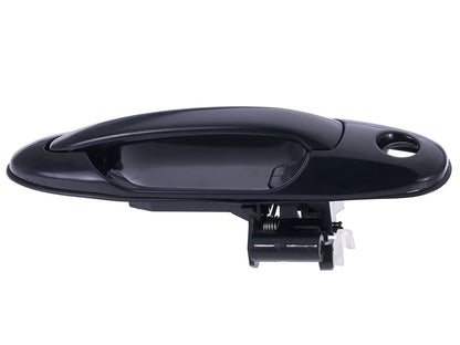 2 x Front Left & Right Outer Door Handles Black for Toyota Landcruiser (1998-2007)