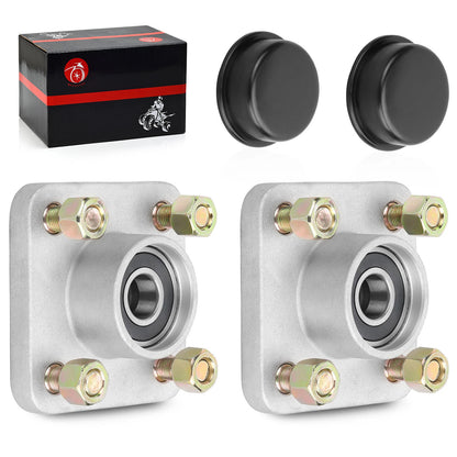 2 x Wheel Hub & Cover Cap for Yamaha Golf Cart (G8-G27)