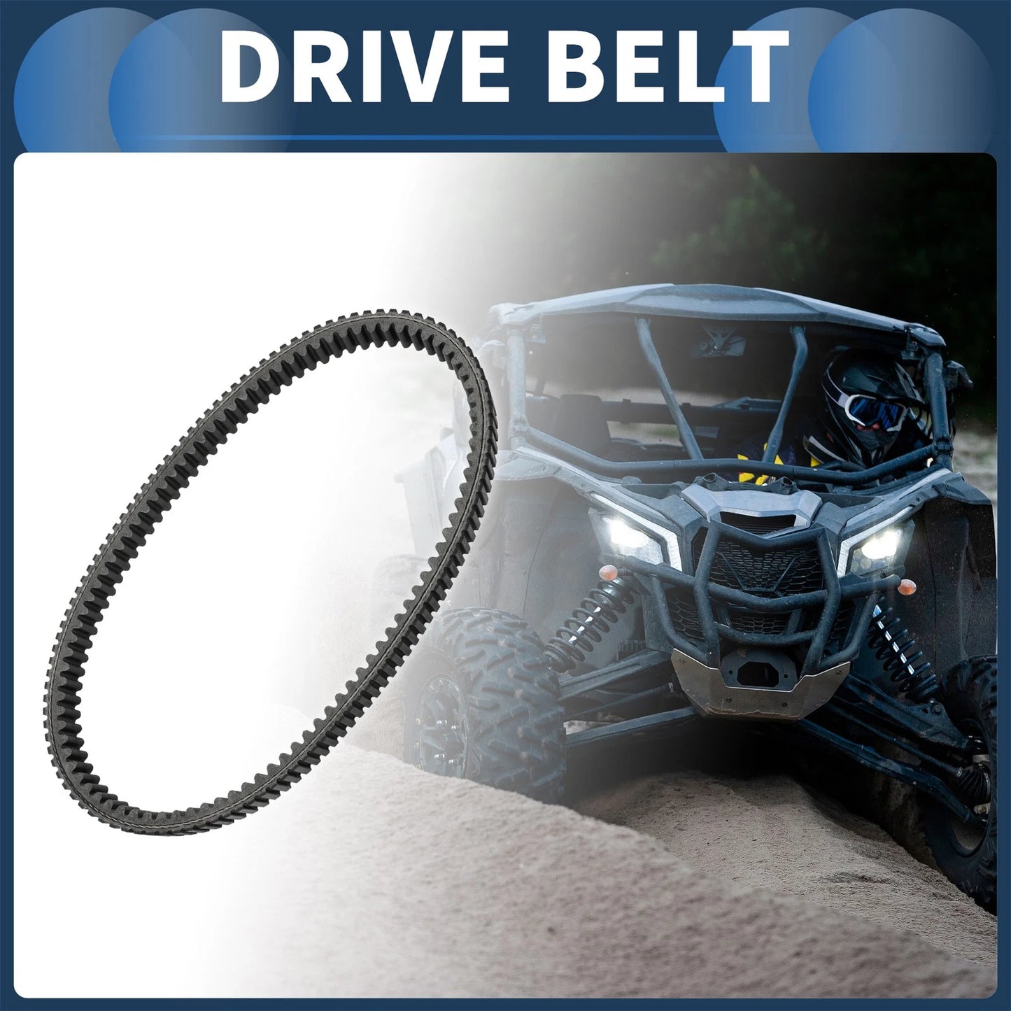 Drive Belt V-Belt for Kawasaki Mule 4000 (2009–2019)