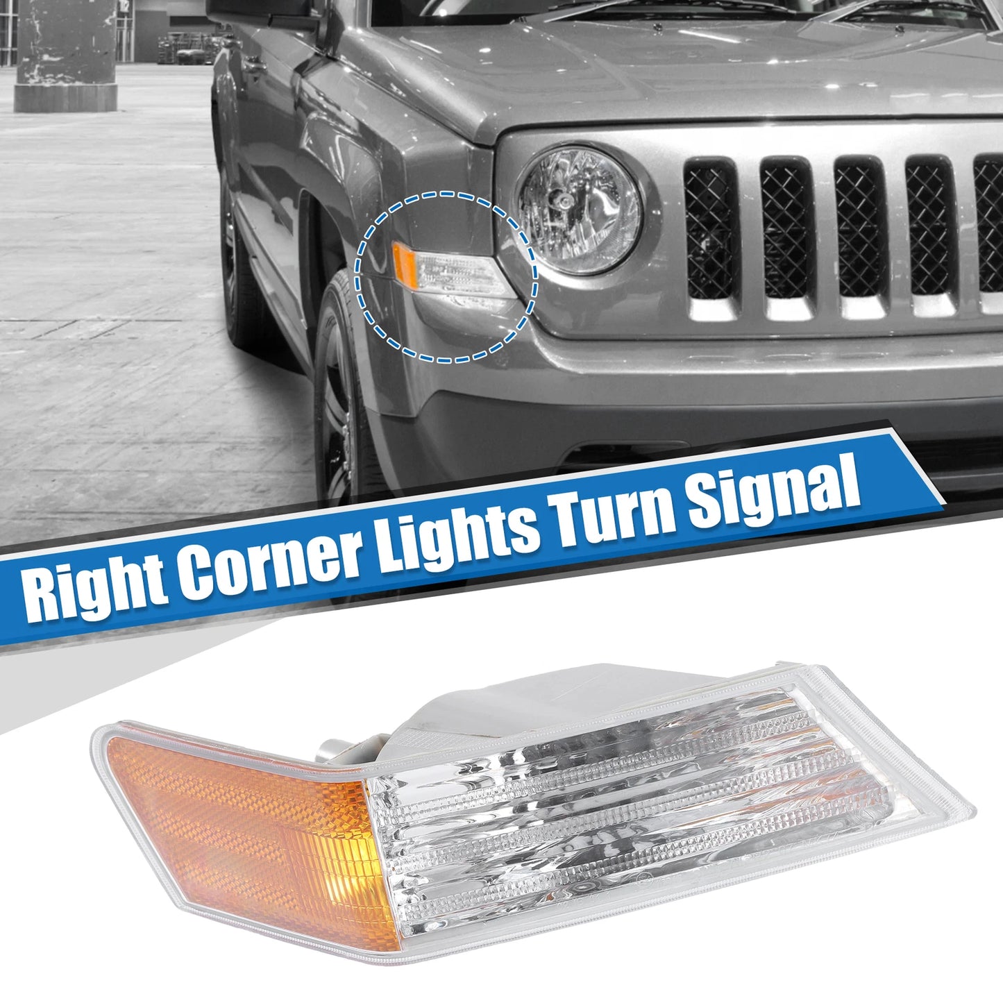 Front Right Turn Signal Light for Jeep Patriot (2007-2017)