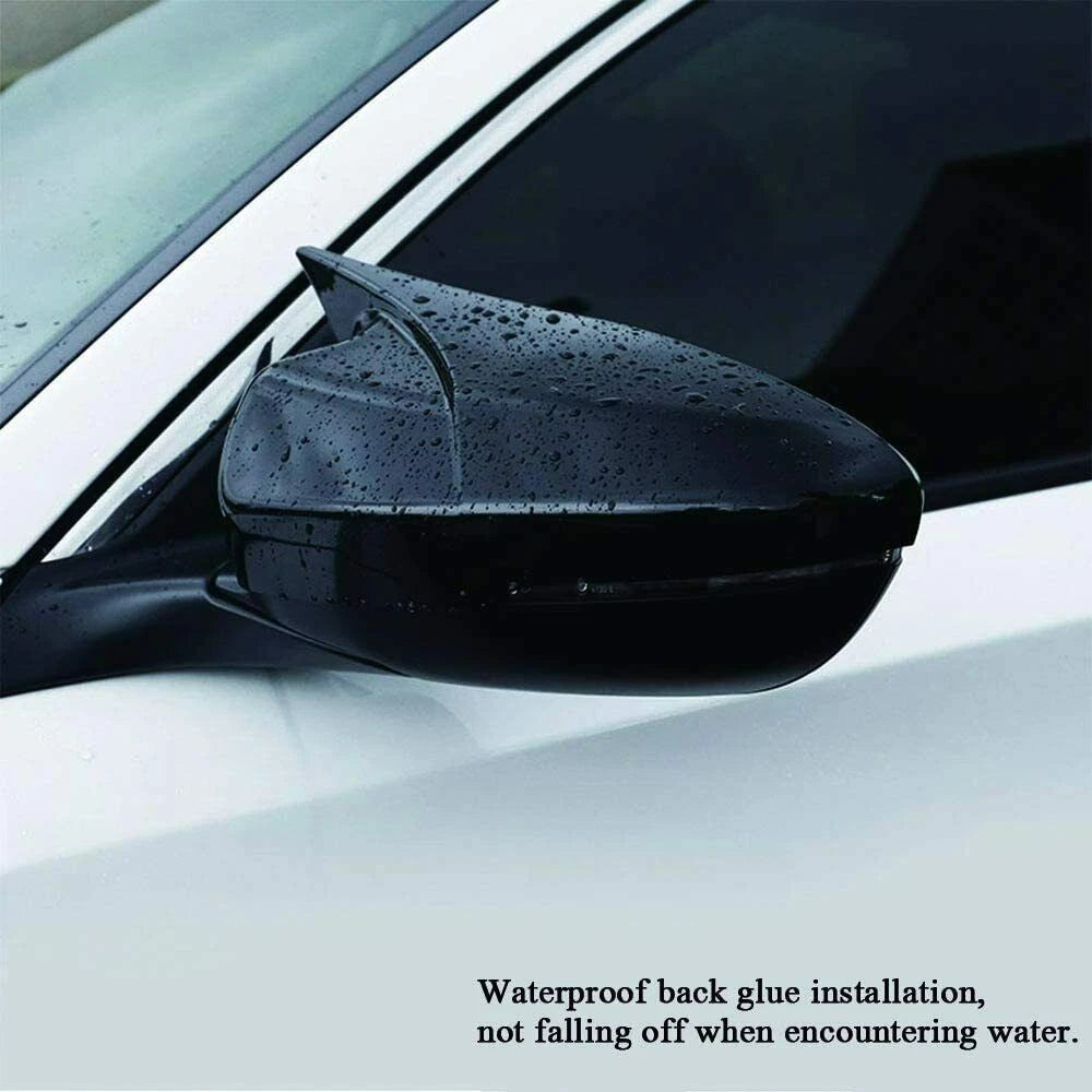 Glossy Black Side Rearview Mirror Cover Cap Trim for Honda Accord (2018–2020)