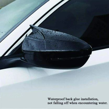 Glossy Black Side Rearview Mirror Cover Cap Trim for Honda Accord (2018–2020)