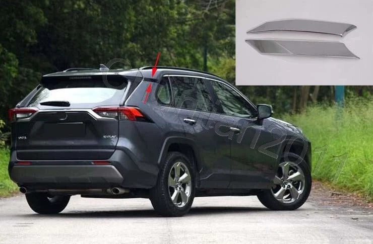 ABS Rear Boot Lid Window Bracket Cover Trim for Toyota RAV4 (2019-2023)
