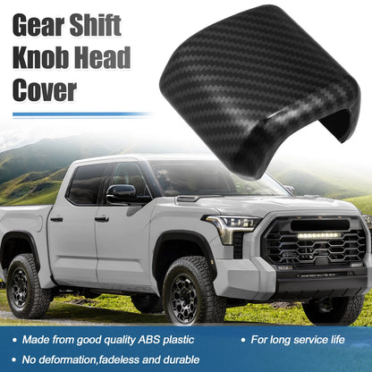 Carbon Fiber Gear Shift Knob Cover for Toyota Tundra (2022 - )