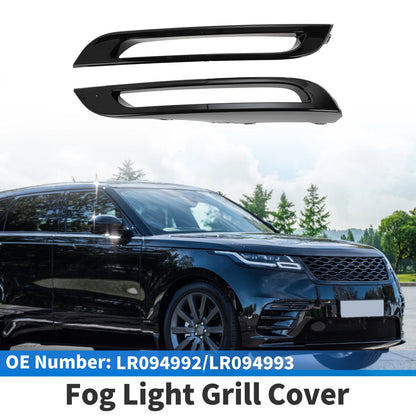 Fog Light Covers for Land Rover Range Rover (2002-2012) - 1 Pair Black