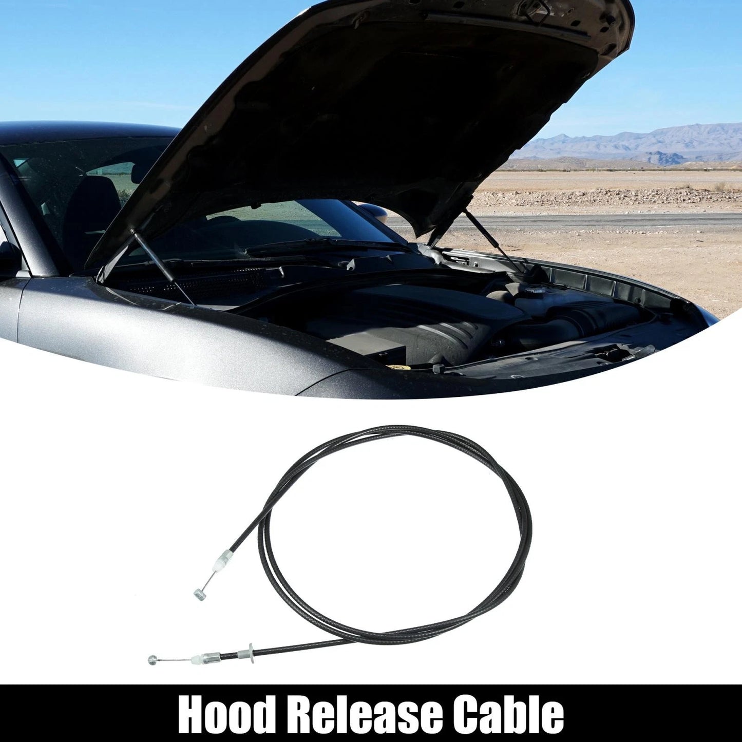 Front Hood Latch Release Cable for Honda Accord (1998-2002)