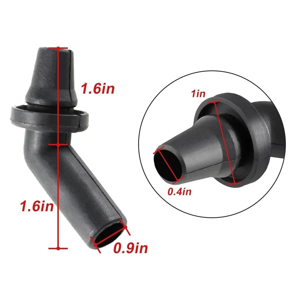 4 Pcs Sunroof Drain Pipe Union for Land Rover Range Rover Sport (2005-2013)