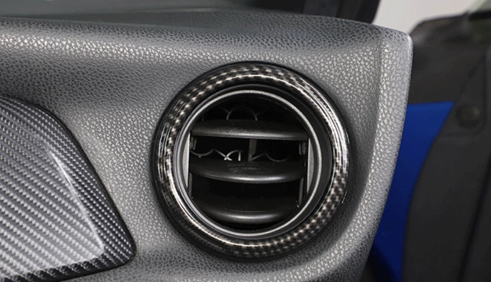 Carbon Fiber Side Vent Trim Cover for Toyota GT86 Scion FR-S Subaru BRZ (2012–2020)