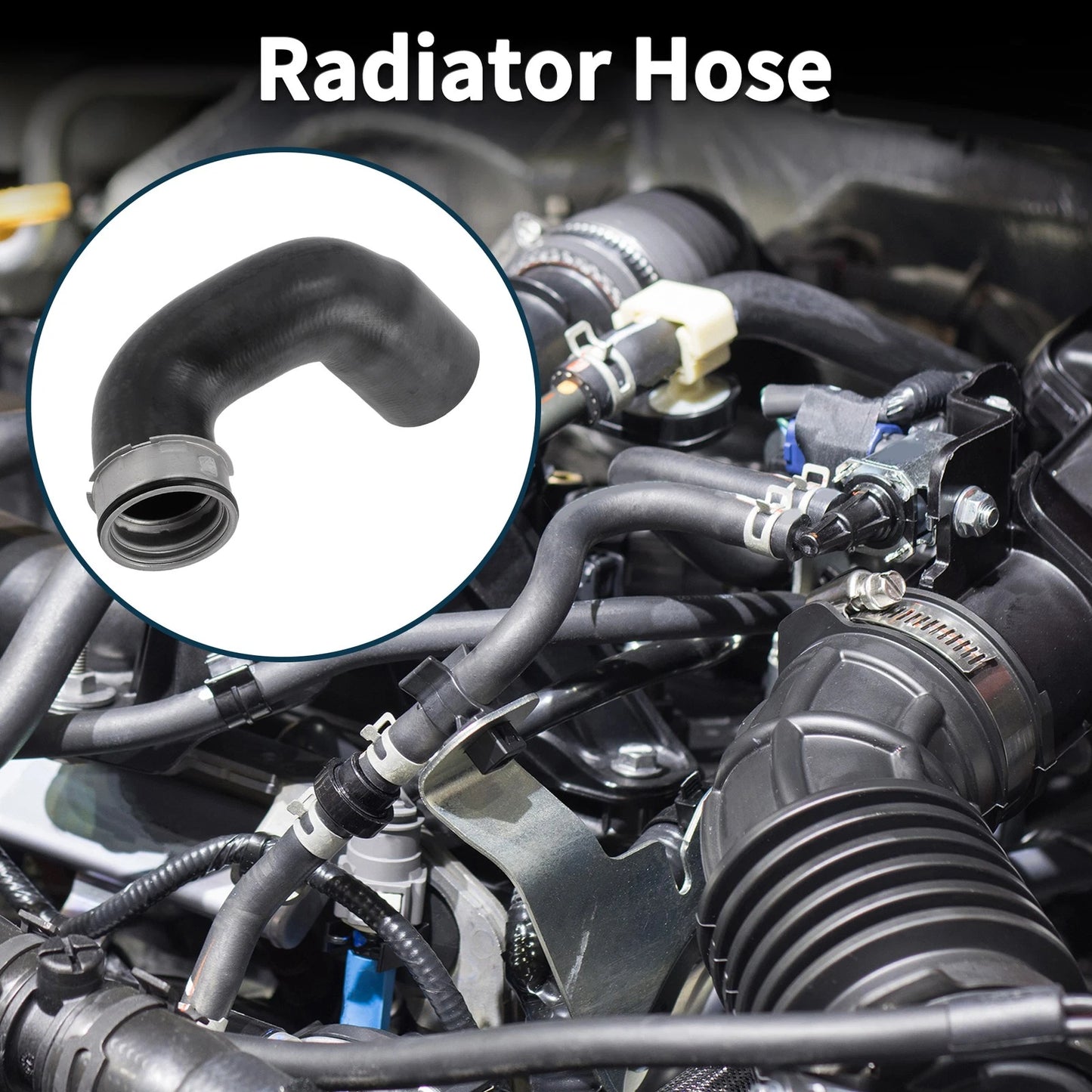 Radiator Heater Hose for BMW X3 E83 2.0d (2004-2007) 1 Pc