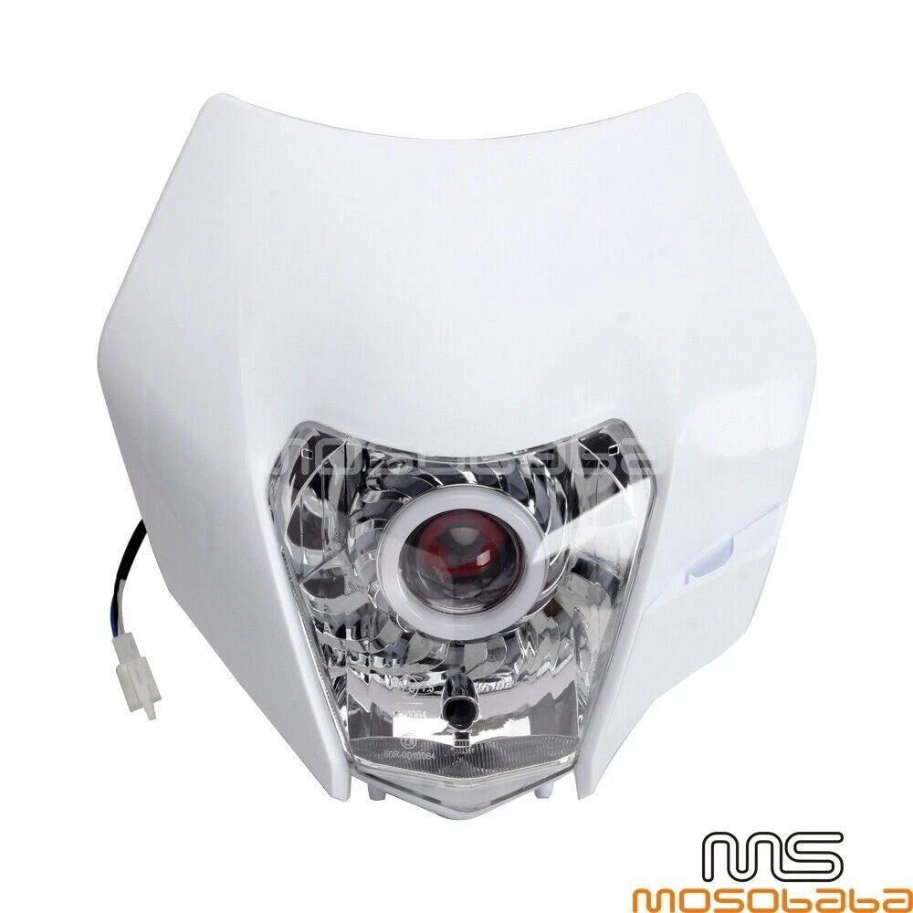 DRL LED Headlight HI/LO Beam for WR YZF KLX XR CRF DRM EXC FE TE XCW 250 350 450