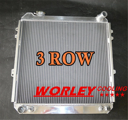 3 Core Aluminum Radiator for Toyota Pickup 4Runner 4WD 3.0 V6 (1988-1995)