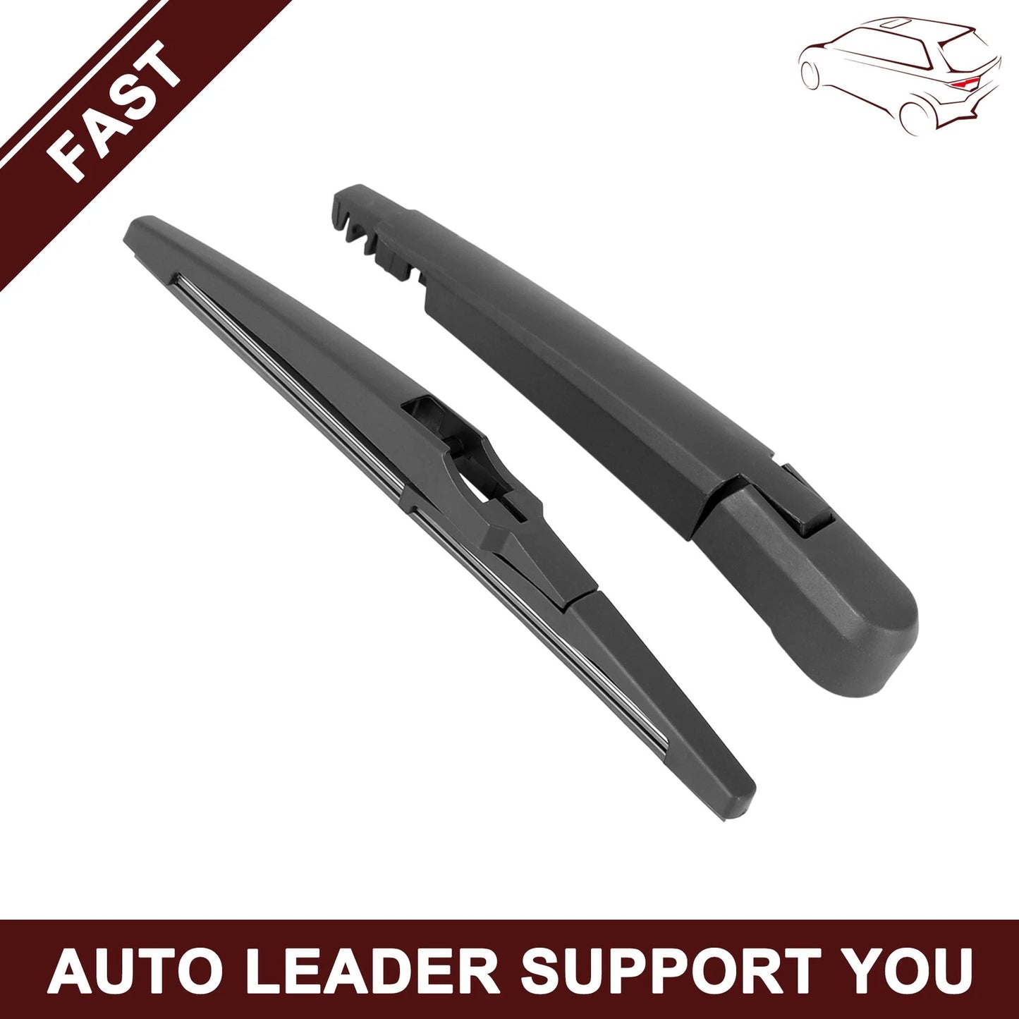 Rear Windshield Wiper Blade Arm Set 9'' for Chevrolet Orlando