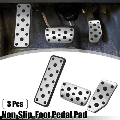 3pcs Foot Pedal Brake Gas Pad for Subaru Crosstrek Impreza (2012-2023)