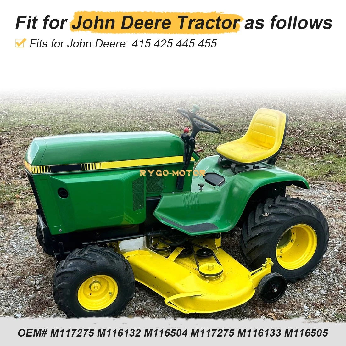 Taillight Set for John Deere 415 425 445